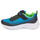 Schoenen Jongens Lage sneakers Skechers MICROSPEC Blauw / Zwart / Groen