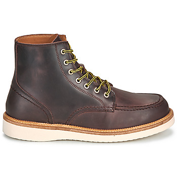 Selected SLHTEO NEW LEATHER MOC-TOE BOOT Bruin