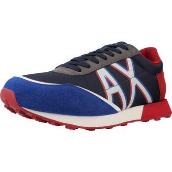 Schoenen Heren Sneakers EAX XUX157 Blauw