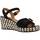 Schoenen Dames Sandalen / Open schoenen Geox D PANAREA C Zwart