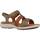 Schoenen Dames Sandalen / Open schoenen Clarks 26170992C Bruin