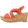 Schoenen Dames Sandalen / Open schoenen Clarks ROSE WAY Oranje