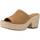 Schoenen Dames Sandalen / Open schoenen Clarks MARITSA70SLIDE Bruin