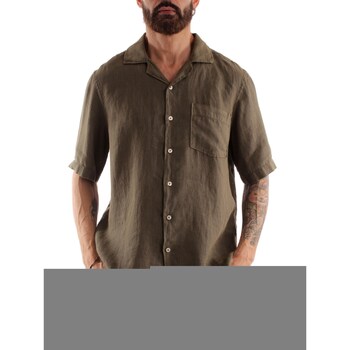 Textiel Heren Overhemden lange mouwen Roy Rogers P23RVU052CB731204 Groen