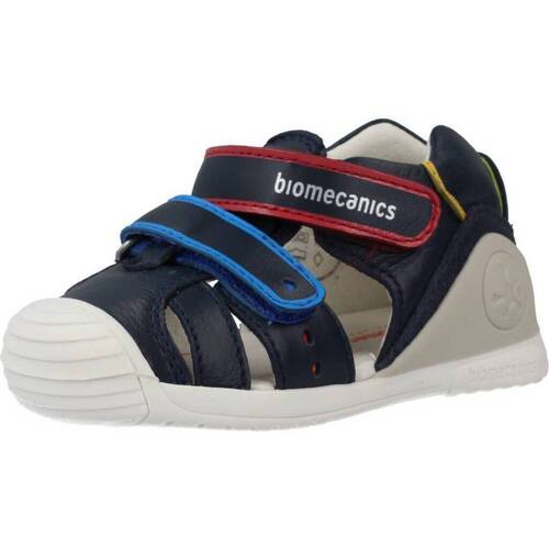 Schoenen Jongens Sandalen / Open schoenen Biomecanics 232143B Blauw