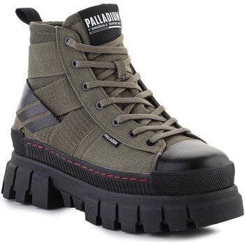 Schoenen Dames Hoge sneakers Palladium Revolt HI Army 98579-309-M Multicolour