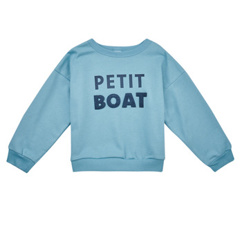 Textiel Jongens Sweaters / Sweatshirts Petit Bateau LOGO Blauw