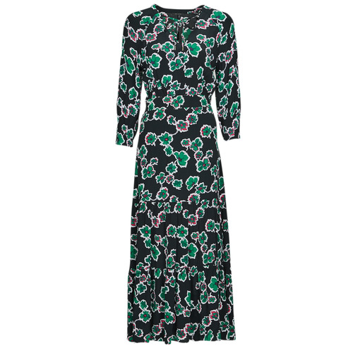 Textiel Dames Lange jurken Ikks BX30675 Groen / Zwart