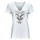 Textiel Dames T-shirts korte mouwen Ikks BX10575 Wit
