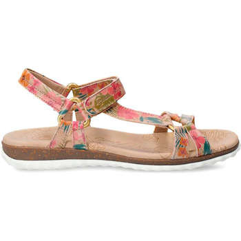Schoenen Dames Sandalen / Open schoenen Panama Jack CARIBEL TROPISCHE SANDALEN FLORAL_ROPE_B1