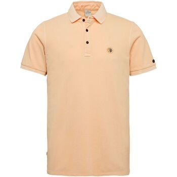 Textiel Heren T-shirts & Polo’s Cast Iron Poloshirt Piqué Groen Oranje