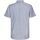 Textiel Heren Overhemden lange mouwen Petrol Industries Short Sleeve Overhemd Print Blauw Blauw