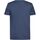 Textiel Heren T-shirts & Polo’s Petrol Industries T-Shirt Gestreept Navy Blauw