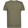 Textiel Heren T-shirts & Polo’s Petrol Industries T-Shirt Gestreept Groen Groen