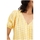 Textiel Dames Tops / Blousjes Compania Fantastica COMPAÑIA FANTÁSTICA Shirt 11053 - Golden Vichy Geel