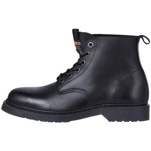Schoenen Dames Low boots Jack & Jones Jfw Hastings Leather Boot Zwart