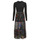 Textiel Dames Lange jurken Desigual NASDAQ Zwart / Multicolour