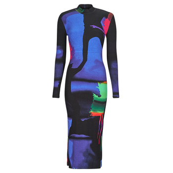 Textiel Dames Lange jurken Desigual HOLOGRAM - LACROIX Multicolour