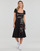 Textiel Dames Lange jurken Desigual BROADWAY ROAD Zwart