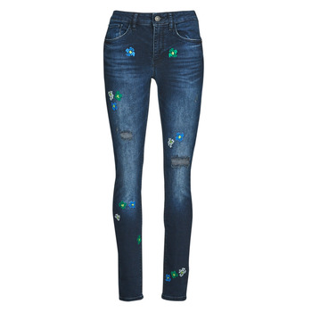 Textiel Dames Straight jeans Desigual DENIM BRUSELAS Blauw / Medium