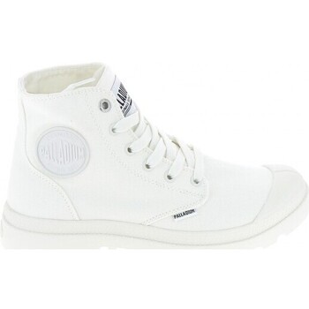 Schoenen Dames Sneakers Palladium Mono Chrome Blanc Wit