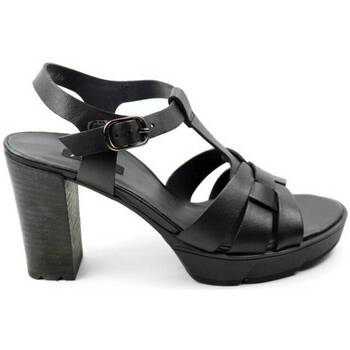 Schoenen Dames Sandalen / Open schoenen Paul Green DAMES sandaal   7907 zwart Zwart