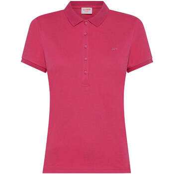 Textiel Dames T-shirts & Polo’s Sun68  Roze