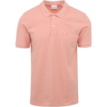 Textiel Heren T-shirts & Polo’s Knowledge Cotton Apparel Polo Roze Roze