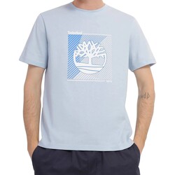 Textiel Heren T-shirts korte mouwen Timberland 212171 Blauw