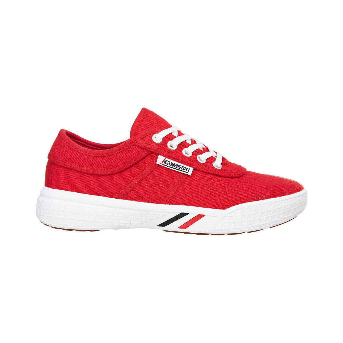 Schoenen Dames Sneakers Kawasaki Leap Canvas Shoe K204413 4012 Fiery Red Rood