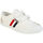 Schoenen Dames Sneakers Kawasaki Retro Shoe W/velcro K204505 1002 White Wit
