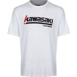 Textiel Heren T-shirts & Polo’s Kawasaki Kabunga Unisex S-S Tee K202152 1002 White Wit