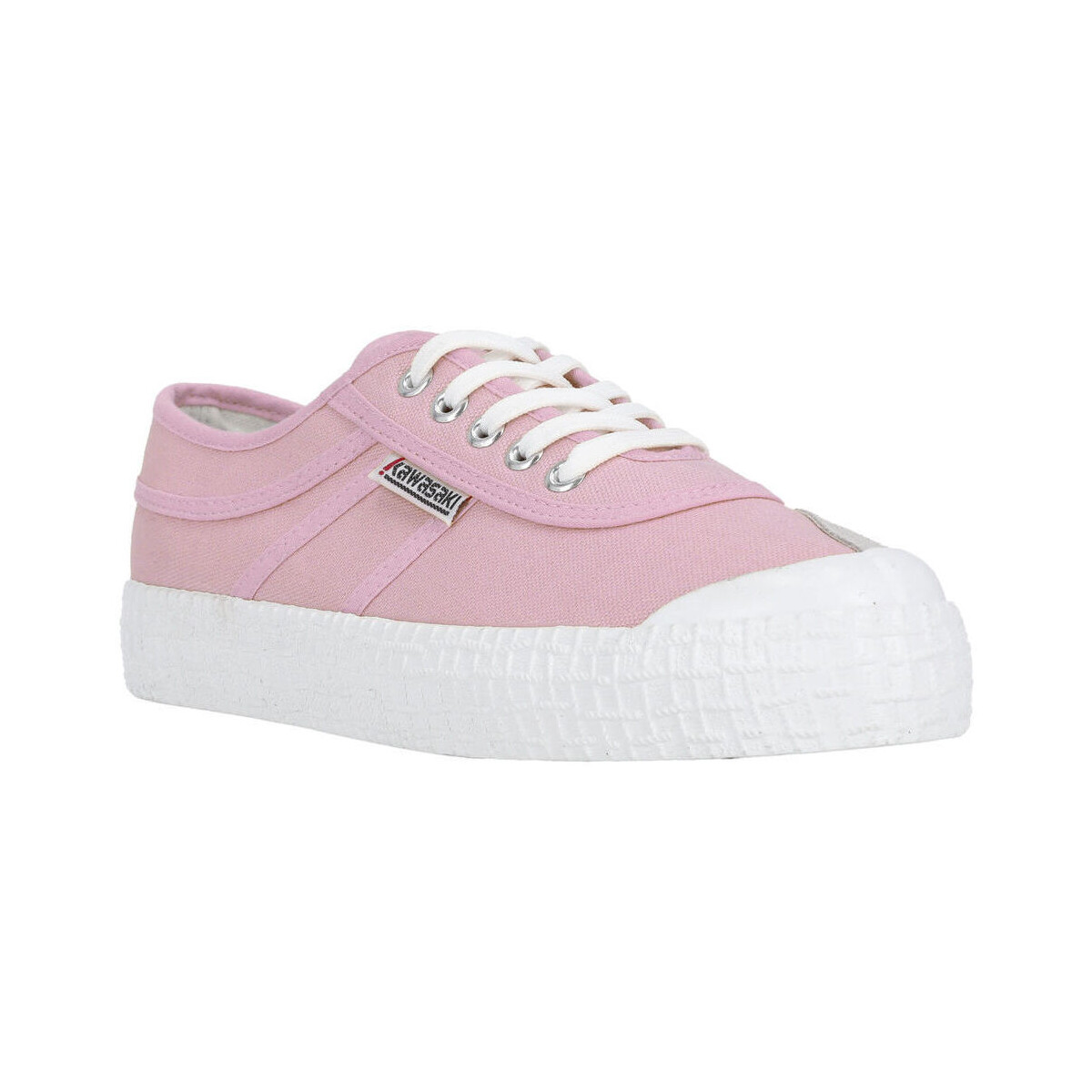 Schoenen Heren Sneakers Kawasaki Original 3.0 Canvas Shoe K232427 4046 Candy Pink Roze