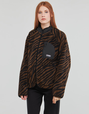 Textiel Dames Fleece Rip Curl LOCALS ONLY POLAR FLEECE Bruin / Zwart