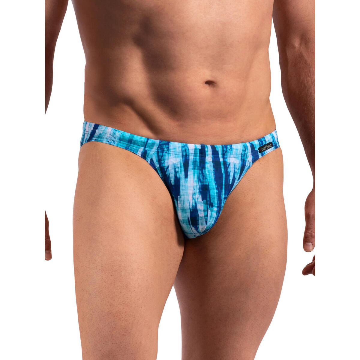 Textiel Heren Zwembroeken/ Zwemshorts Olaf Benz BLU2250  laag uitgesneden badkleding Blauw
