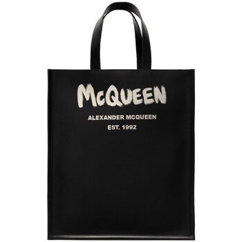 Tassen Dames Handtassen kort hengsel McQ Alexander McQueen  Zwart