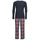 Textiel Heren Pyjama's / nachthemden Polo Ralph Lauren L/S PJ SLEEP SET Blauw / Rood