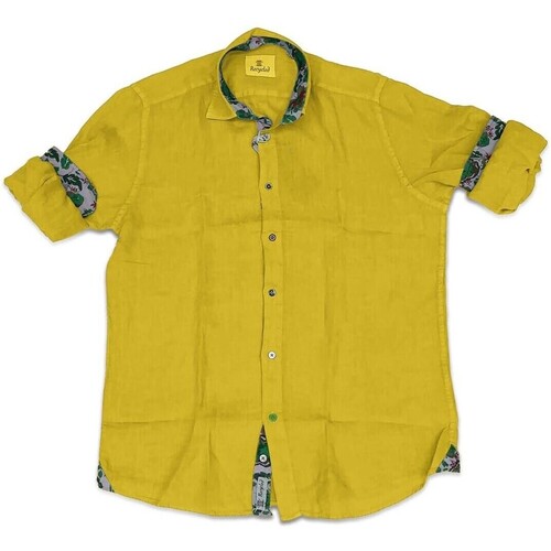 Textiel Heren Overhemden lange mouwen Recycled  Multicolour