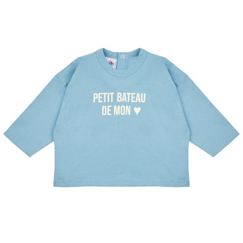 Textiel Kinderen Sweaters / Sweatshirts Petit Bateau LUNE Blauw