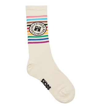 Accessoires High socks Happy Socks Udw PRIDE HAPPINESS Wit