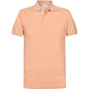 Textiel Heren T-shirts & Polo’s Profuomo Polo Oranje Melange Oranje