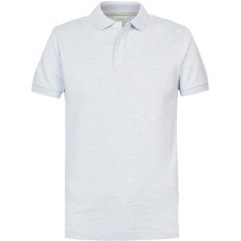 Textiel Heren T-shirts & Polo’s Profuomo Polo Lichtblauw Melange Blauw
