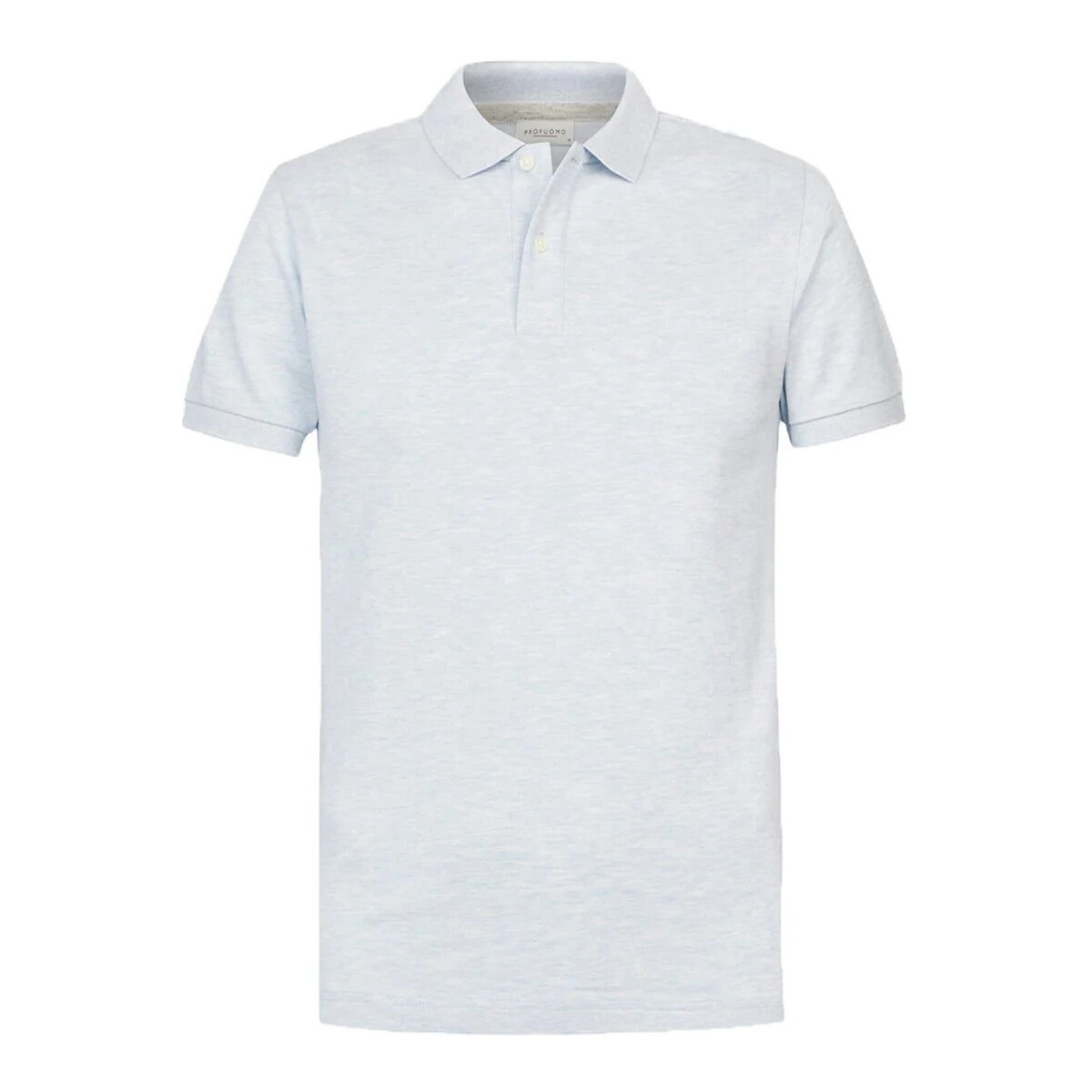 Textiel Heren T-shirts & Polo’s Profuomo Polo Lichtblauw Melange Blauw