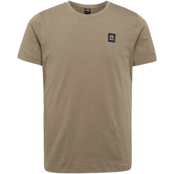 Textiel Heren T-shirts & Polo’s Vanguard T-Shirt Logo Bruin Bruin