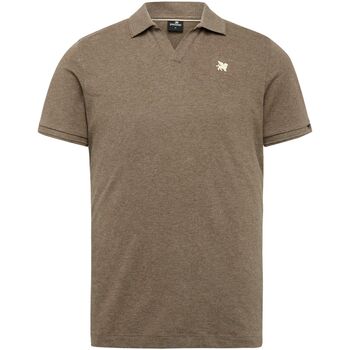 Textiel Heren T-shirts & Polo’s Vanguard Poloshirt Piqué Bruin Bruin