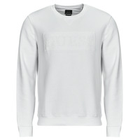 Textiel Heren Sweaters / Sweatshirts Guess BEAU CN SWEATSHIRT Wit