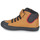 Schoenen Jongens Hoge sneakers Geox J GISLI BOY F Bruin / Zwart