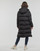 Textiel Dames Dons gevoerde jassen Superdry LONGLINE HOODED PUFFER COAT Zwart