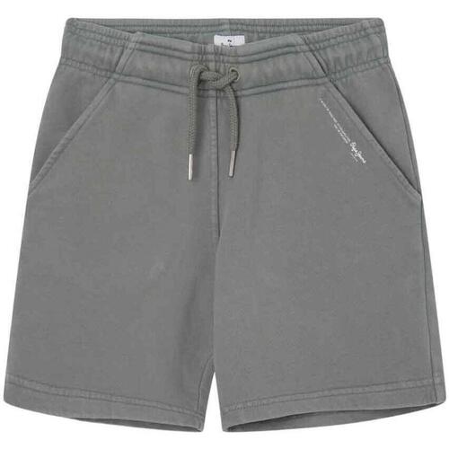Textiel Jongens Korte broeken / Bermuda's Pepe jeans  Groen