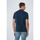 Textiel Heren T-shirts & Polo’s No Excess Polo Print Carbon Blauw Blauw